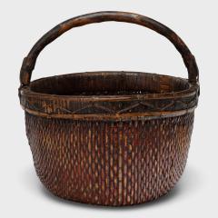 Lacquered Harvest Basket - 4459649