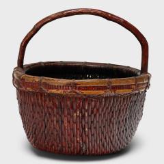 Lacquered Harvest Basket - 4459692