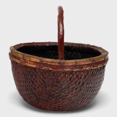 Lacquered Harvest Basket - 4459693