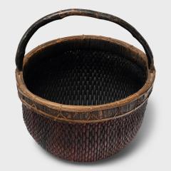Lacquered Harvest Basket - 4459737