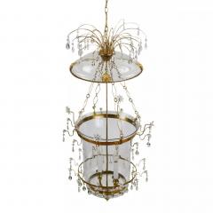 Large Double Light Hanging Lantern Russia Early 19th Century - 4780968