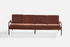 Liceu de Artes e Oficios Sofa with Wood and Fabric Brazil 1960s - 4768963
