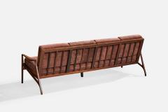 Liceu de Artes e Oficios Sofa with Wood and Fabric Brazil 1960s - 4768967