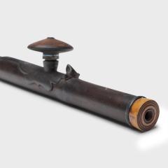Long Bamboo Opium Pipe with Red Clay Bowl - 4165428