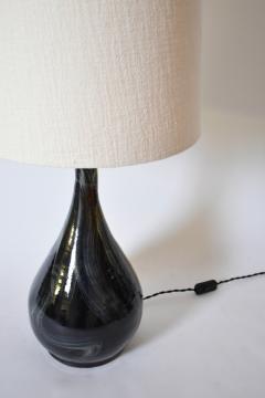 Long neck black ivory brush lamp Helder  - 4539208