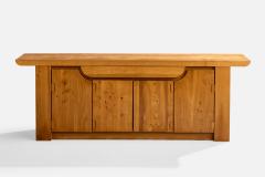 Luigi Gorgoni Sideboard in Elm Italy 1980s - 4769059