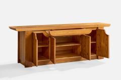 Luigi Gorgoni Sideboard in Elm Italy 1980s - 4769060