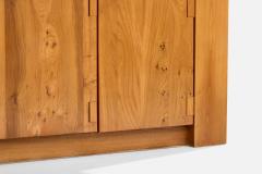 Luigi Gorgoni Sideboard in Elm Italy 1980s - 4769063