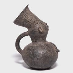 Mangbetu Terracotta Ceremonial Jug - 4167673