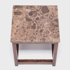 Marble Top Square Table - 4180223