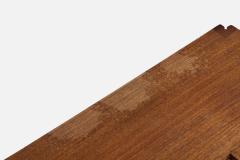 Marco Zanuso Coffee Table with Wood and Glass Italy 1960s - 4769161