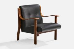 Mario Bellini Lounge Chairs with Beech and Vinyl Italy 1960s - 4769172