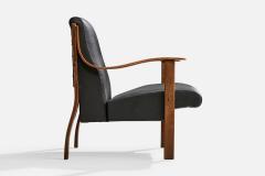 Mario Bellini Lounge Chairs with Beech and Vinyl Italy 1960s - 4769174