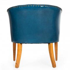 Mid Century White Oak Tub Chair - 4469790