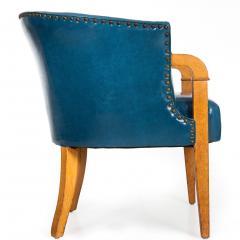 Mid Century White Oak Tub Chair - 4469791