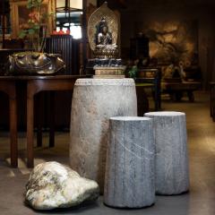 Monumental Limestone Drum - 4182173
