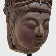 Monumental Stone Guanyin Head - 4166894