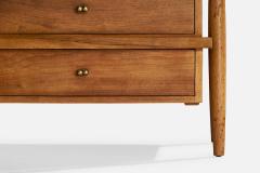 Mount Airy Dresser with Walnut and Brass USA 1950s - 4769394