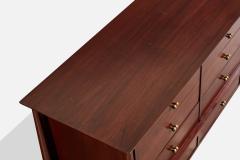 Mount Airy Dresser with Walnut and Brass USA 1950s - 4769412