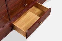 Mount Airy Dresser with Walnut and Brass USA 1950s - 4769413