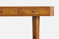 Moveis Teperman Console Table with Wood and Brass Brazil 1950s - 4769526
