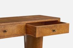 Moveis Teperman Console Table with Wood and Brass Brazil 1950s - 4769527