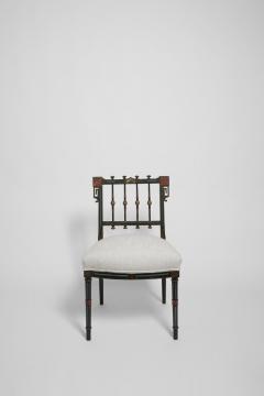 Napoleon III painted armchair 19th c  - 4562377