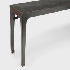 Narrow Lacquered Walnut Table - 4181691