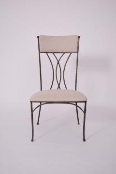 Neoclassical iron chair 1960s  - 4539419