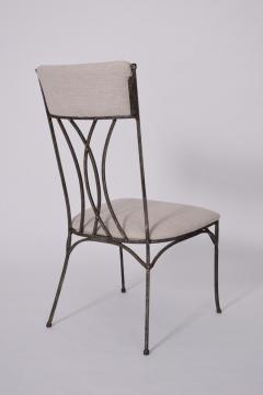 Neoclassical iron chair 1960s  - 4539420