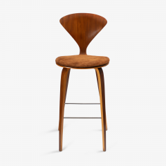 Norman Cherner Cherner Barstools With Italian Suede Seats by Norman Cherner Set of 4 - 2377167