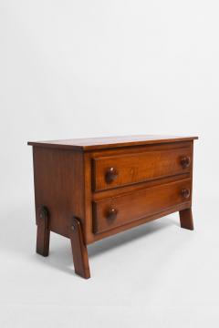 Oak modernist chest of drawers 1930s  - 4539379
