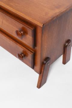 Oak modernist chest of drawers 1930s  - 4539381