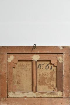 Oil on canvas La Civetta pipe hunting glue hunting owl hunting 18th c  - 4562600