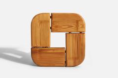 Olof Ottelin Attribution Stools in Solid Pine Finland 1960s - 4769690