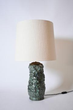 Organic shape green ceramic lamp Helder 2025  - 4539922