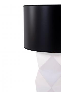 Origami White Plaster Lamp - 1937833