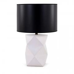 Origami White Plaster Lamp - 1937834