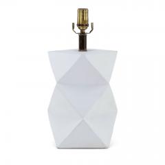 Origami White Plaster Lamp - 1937836