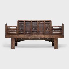 Ornately Carved Luohan Bed - 4181795