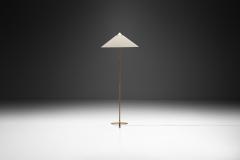 Paavo Tynell Paavo Tynell 9602 Brass Floor Lamp for Taito Oy Finland 1950s - 2907427