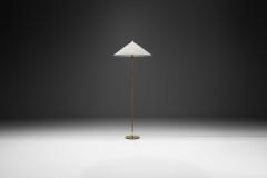 Paavo Tynell Paavo Tynell Model 9602 Brass Floor Lamp for Taito Oy Finland 1950s - 2968854