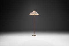 Paavo Tynell Paavo Tynell Model 9602 Brass Floor Lamp for Taito Oy Finland 1950s - 2968855