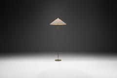 Paavo Tynell Paavo Tynell Model 9602 Brass Floor Lamp for Taito Oy Finland 1950s - 2968856