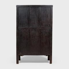 Painted Black Lacquer Scholars Cabinet - 4181449