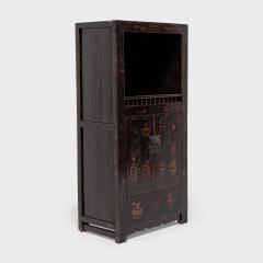 Painted Book Cabinet - 4257909