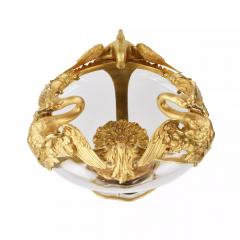 Pair Of Swan Motif Jardinieres France 20th Century - 4781980