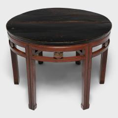 Pair of Basket of Plenty Demi Lune Tables - 4181402
