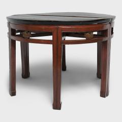 Pair of Basket of Plenty Demi Lune Tables - 4259943