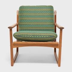 Pair of Danish Modern Cane Back Armchairs by Hans Olsen - 4180568